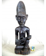 Statuette de maternité Yombé de RDC