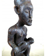 Statuette de maternité Yombé de RDC