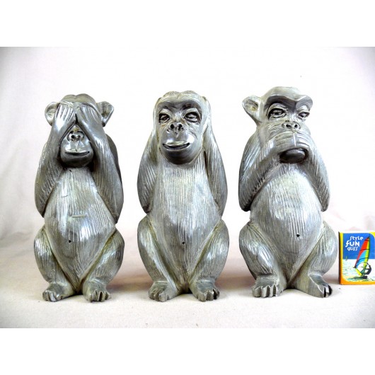 The Three Monkeys in Grey...